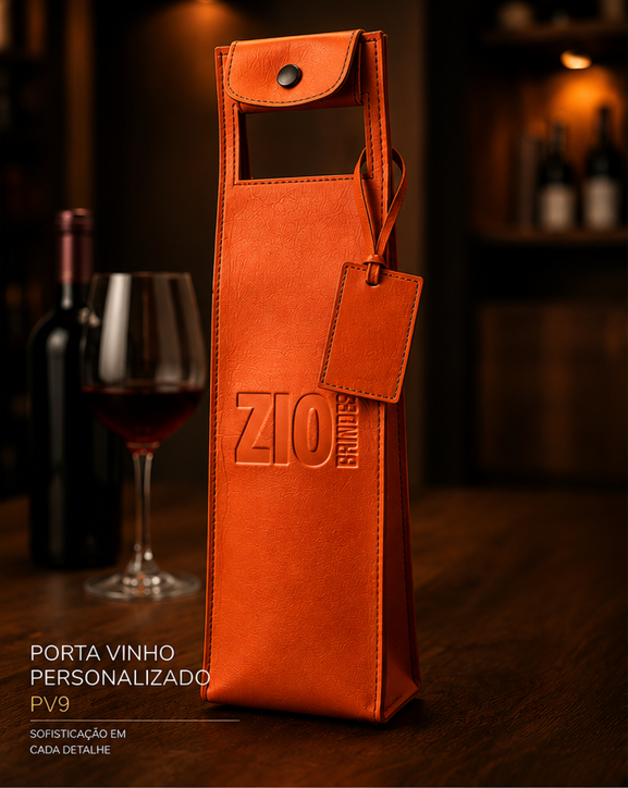 Bolsa Porta Vinho Personalizado - PV9
