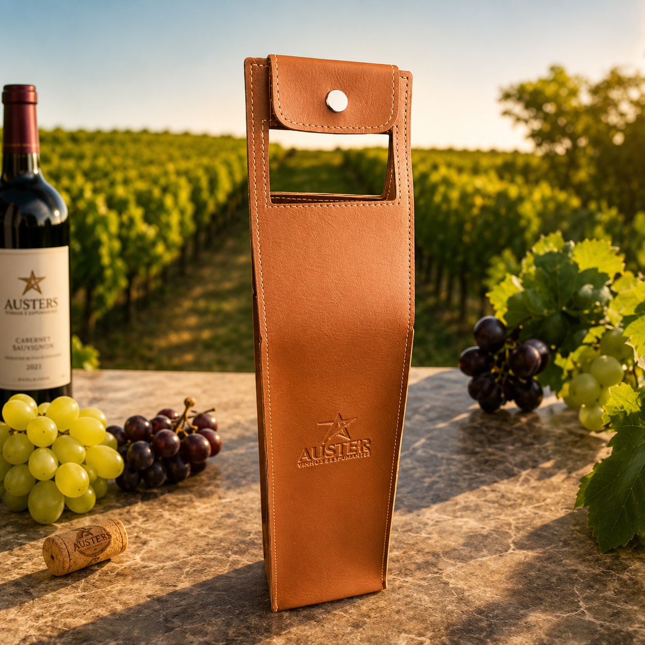 Bolsa Porta Vinho Personalizado - PV9